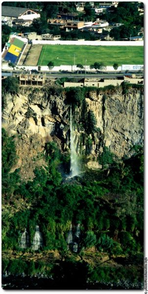 Wasserfälle bei Baños / Ecuador