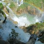 Wasserfälle bei den Plitvicerseen ( Kroatien )