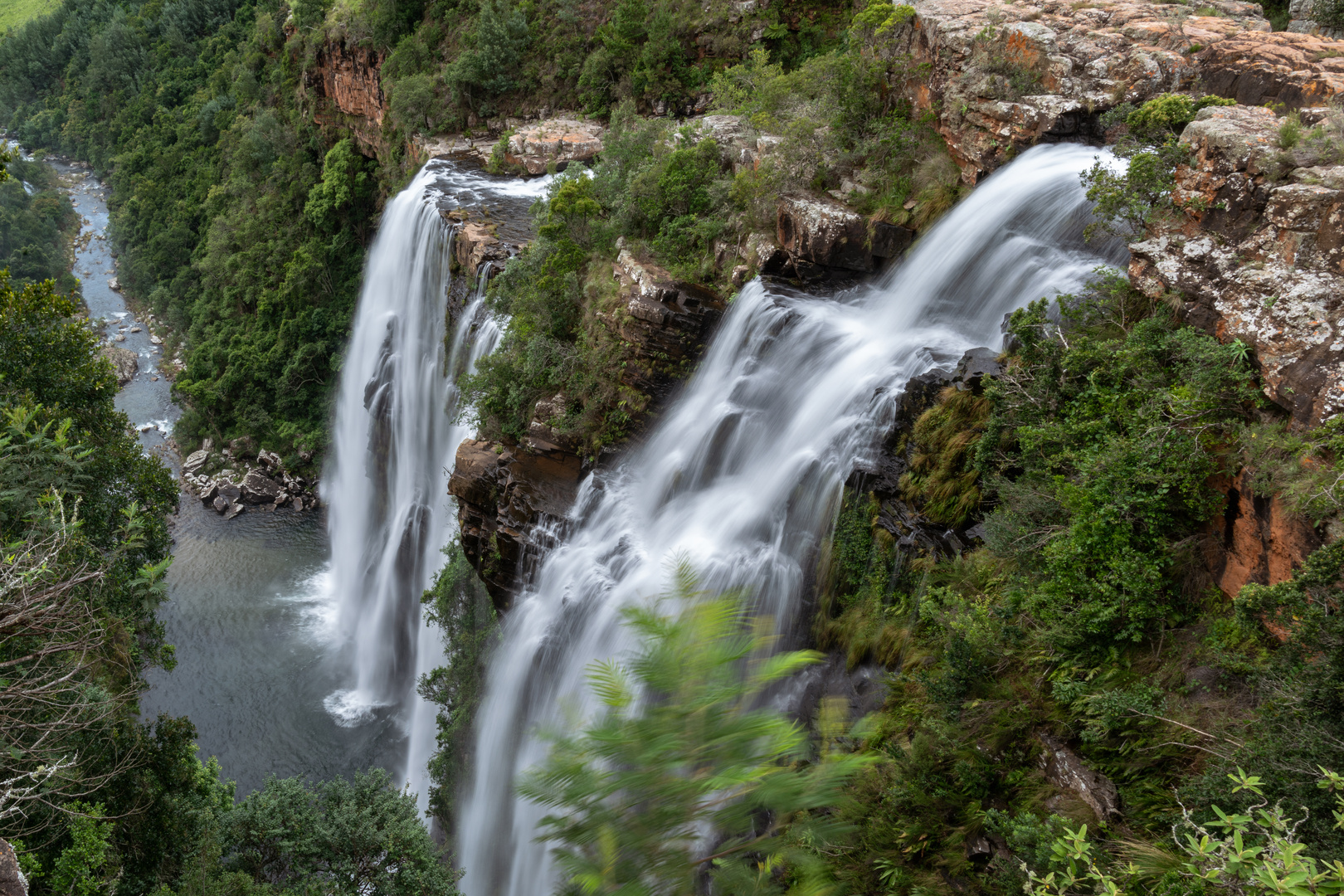 Wasserfälle entlang der Panoramaroute