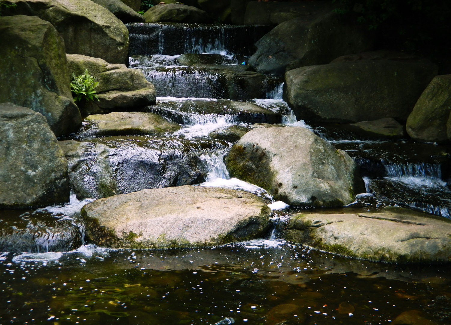 Wasserfälle im Planten & Blomen