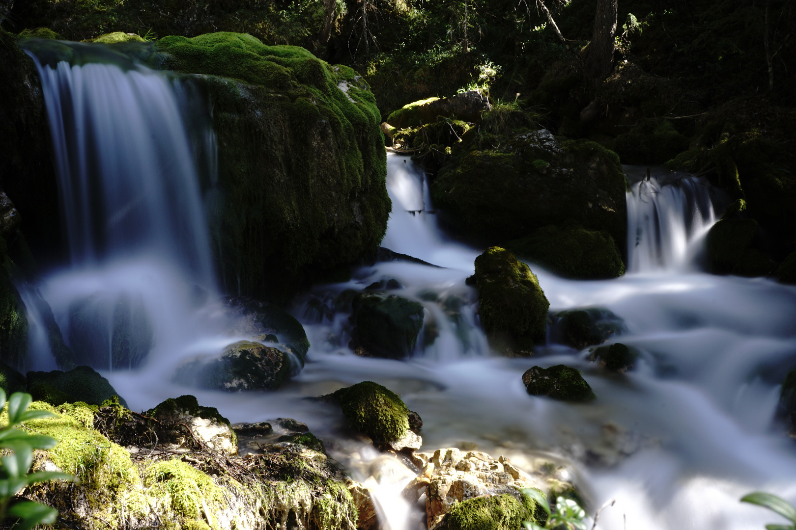 Wasserfälle im Rautal - Pederü