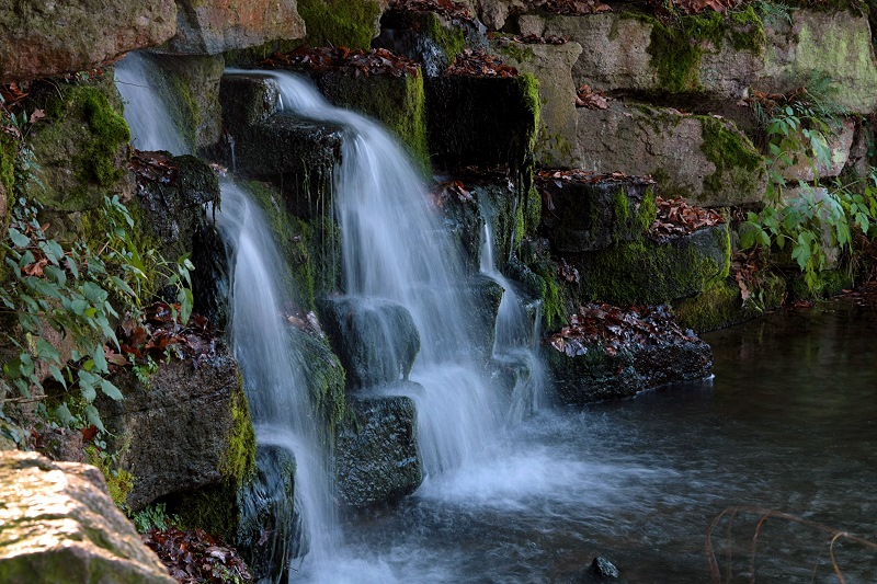 Wasserfälle im Schlosspark