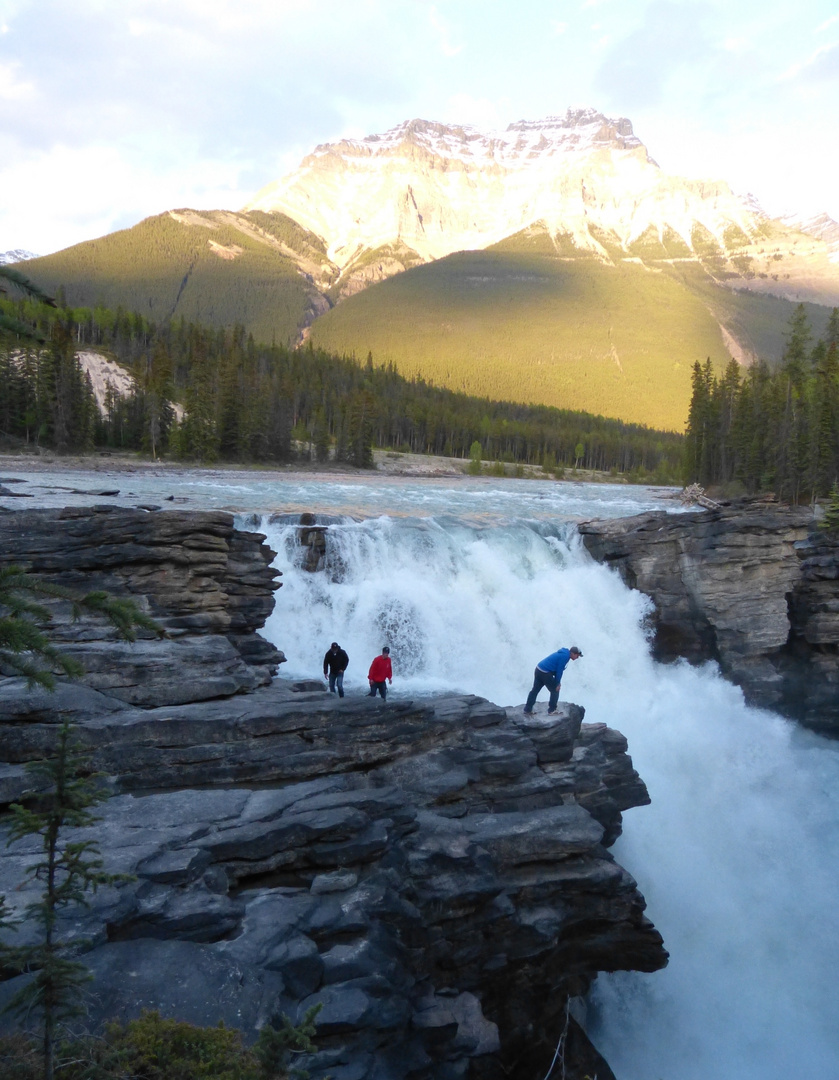 Wasserfälle in den Rockies