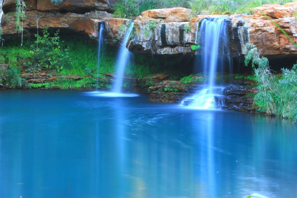 Wasserfälle in Karajini NT Park WA