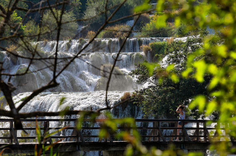 Wasserfälle in Krka