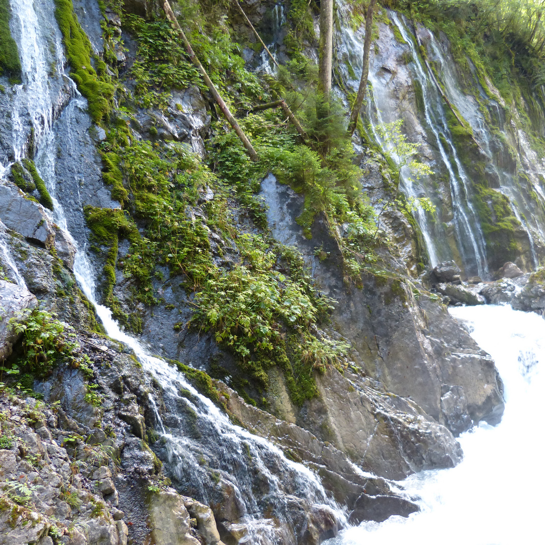 Wasserfälle Wimbachklamm