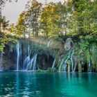 Wasserfall 1, Obere Seen, Nationalpark Plitvicer Seen, Kroatien