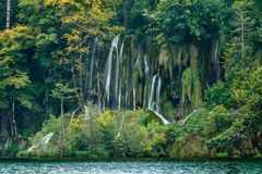 Wasserfall 2, Obere Seen, Nationalpark Plitvicer Seen, Kroatien