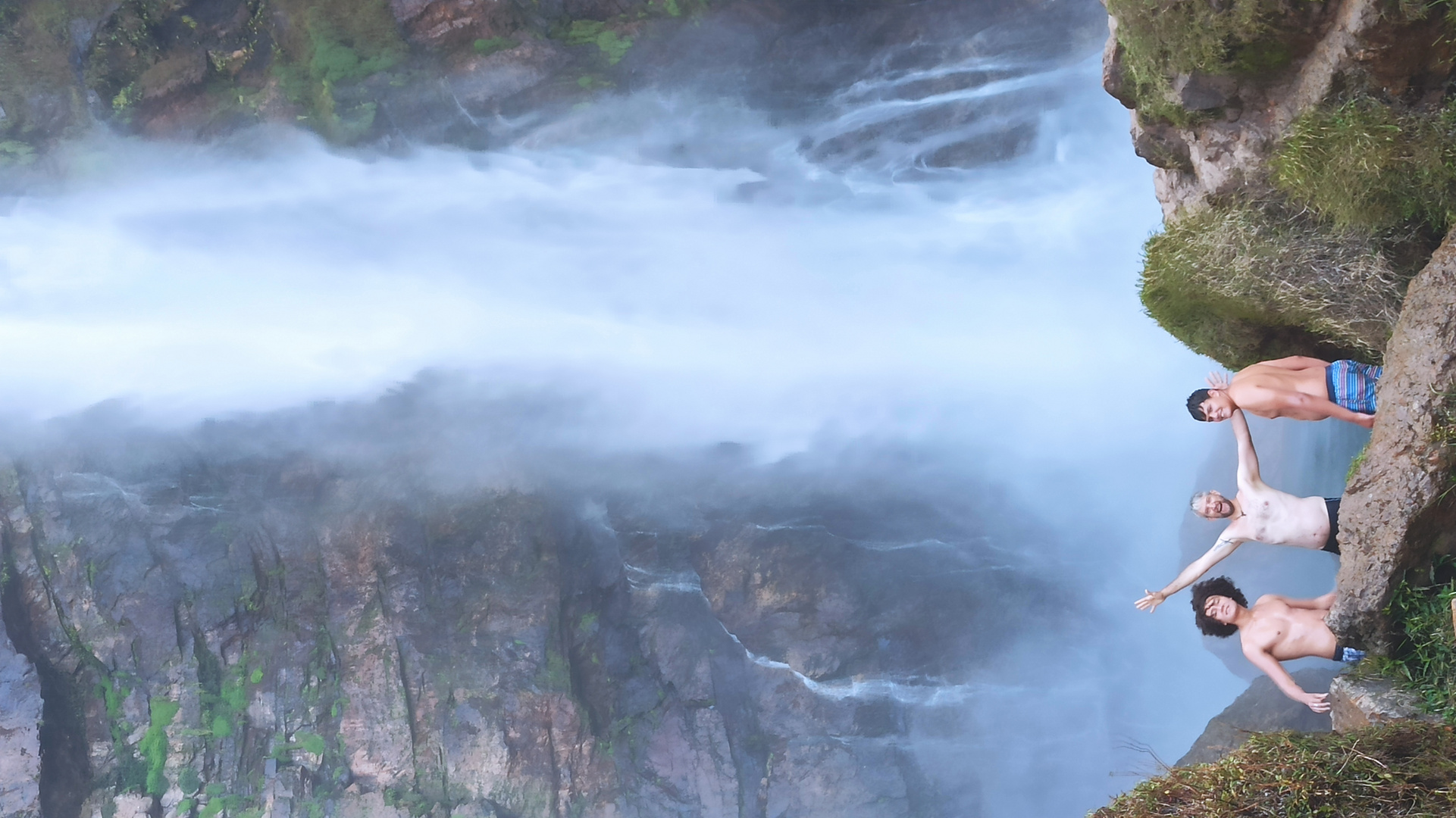 Wasserfall am Ende der Welt 