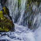 Wasserfall am Fjord