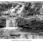 Wasserfall am Föllbach