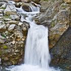 Wasserfall am Fusse des Gebidem