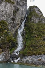 Wasserfall am Garibaldi-Gletscher