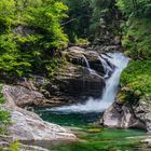 Wasserfall am "grünen Fluss"