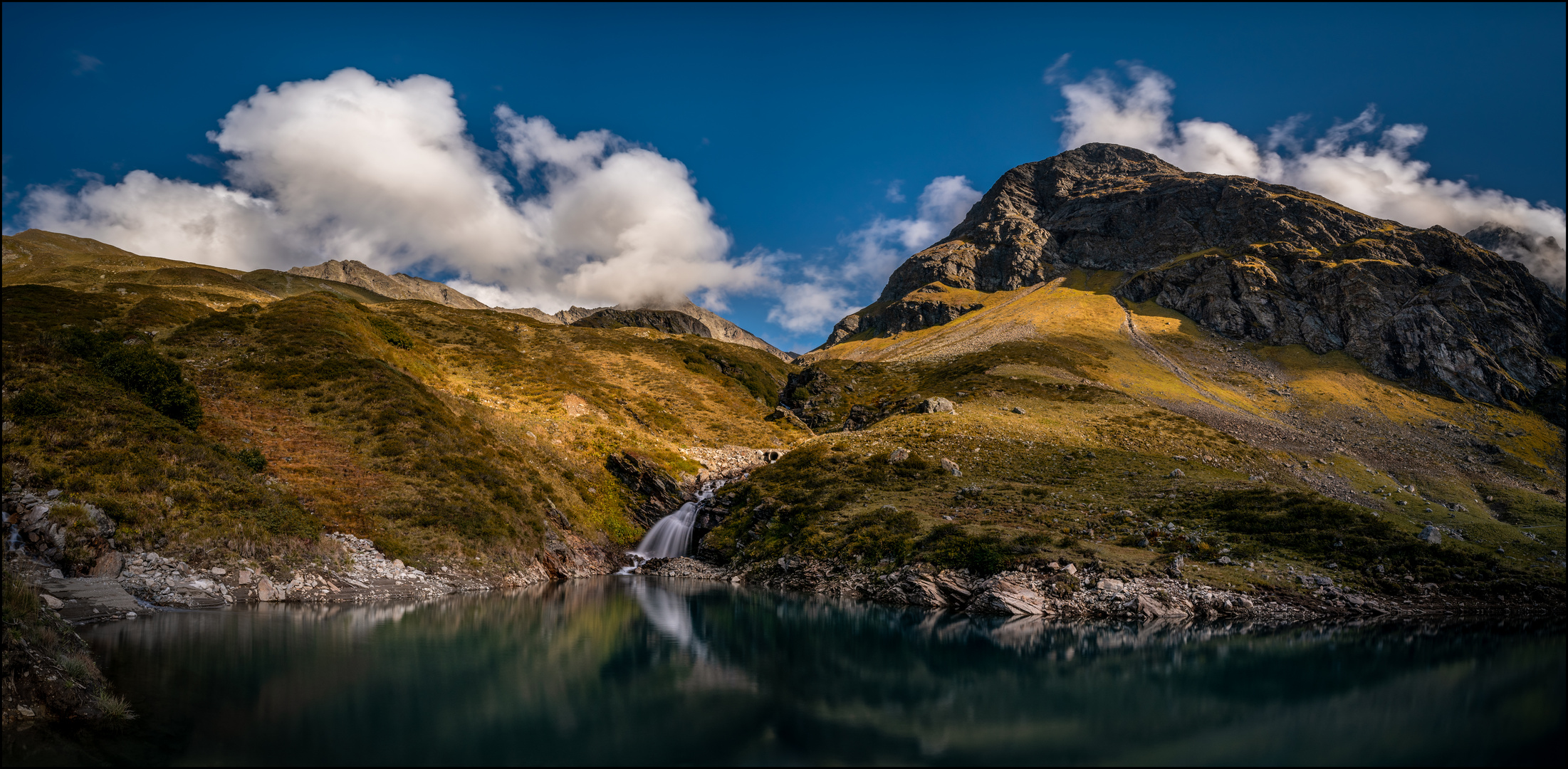 * Wasserfall am Kartellsee *