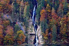 Wasserfall am Königssee