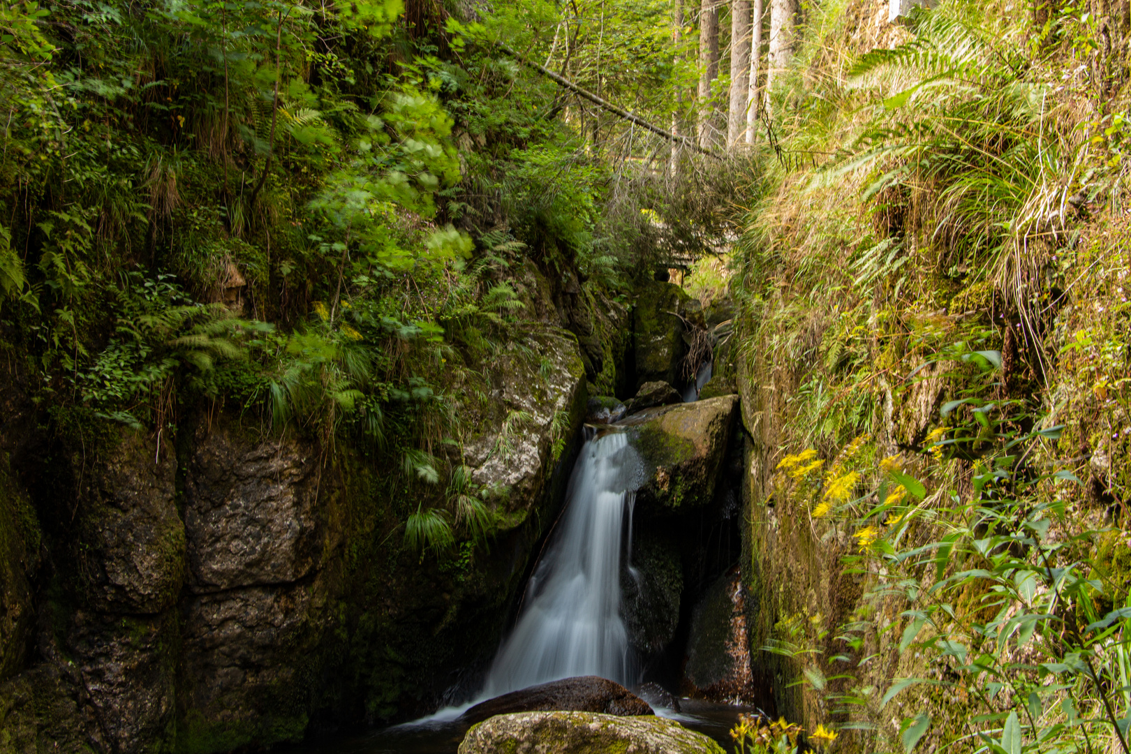 Wasserfall am Menzenschwander Geißenpfad