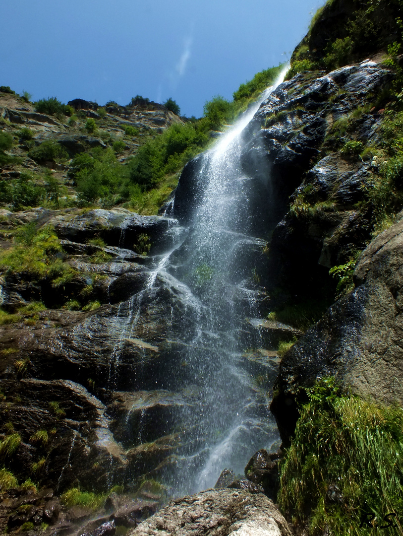 Wasserfall am Meraner Höhenweg