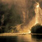 Wasserfall am Milford Sound