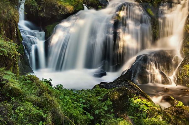 Wasserfall am Morgen
