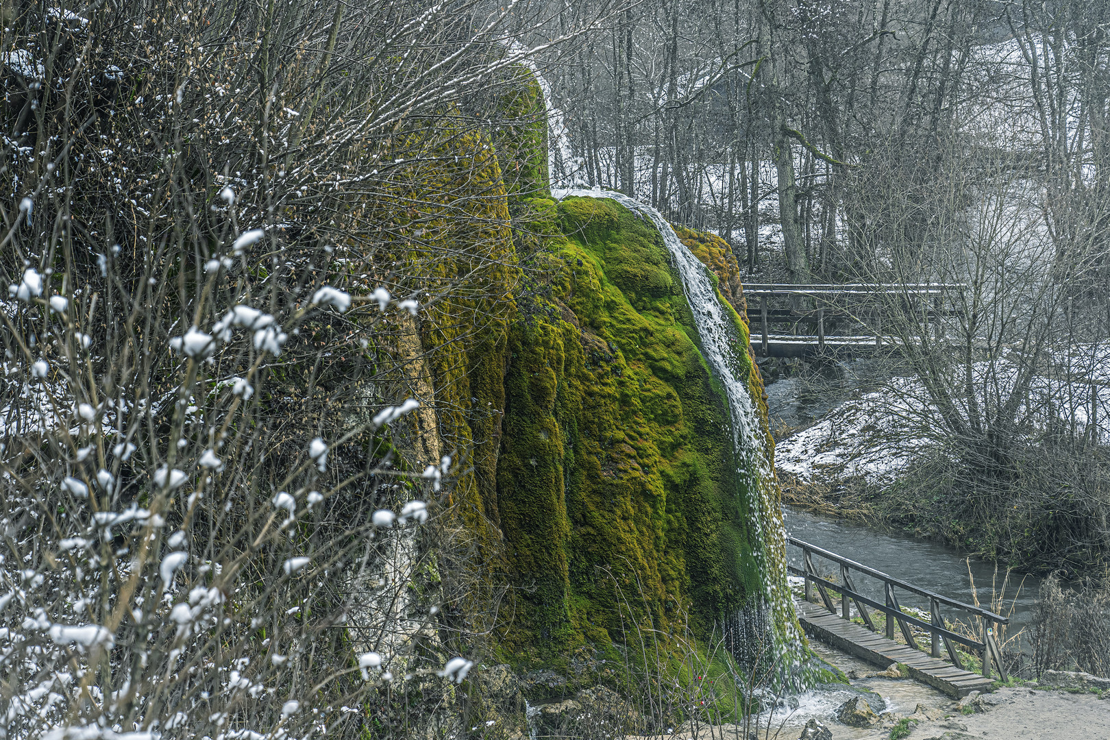 Wasserfall am Morgen