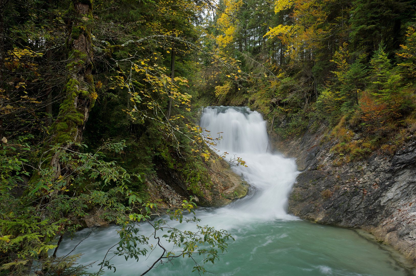 Wasserfall am Sachensee