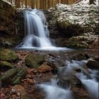 Wasserfall am Schilfwasser