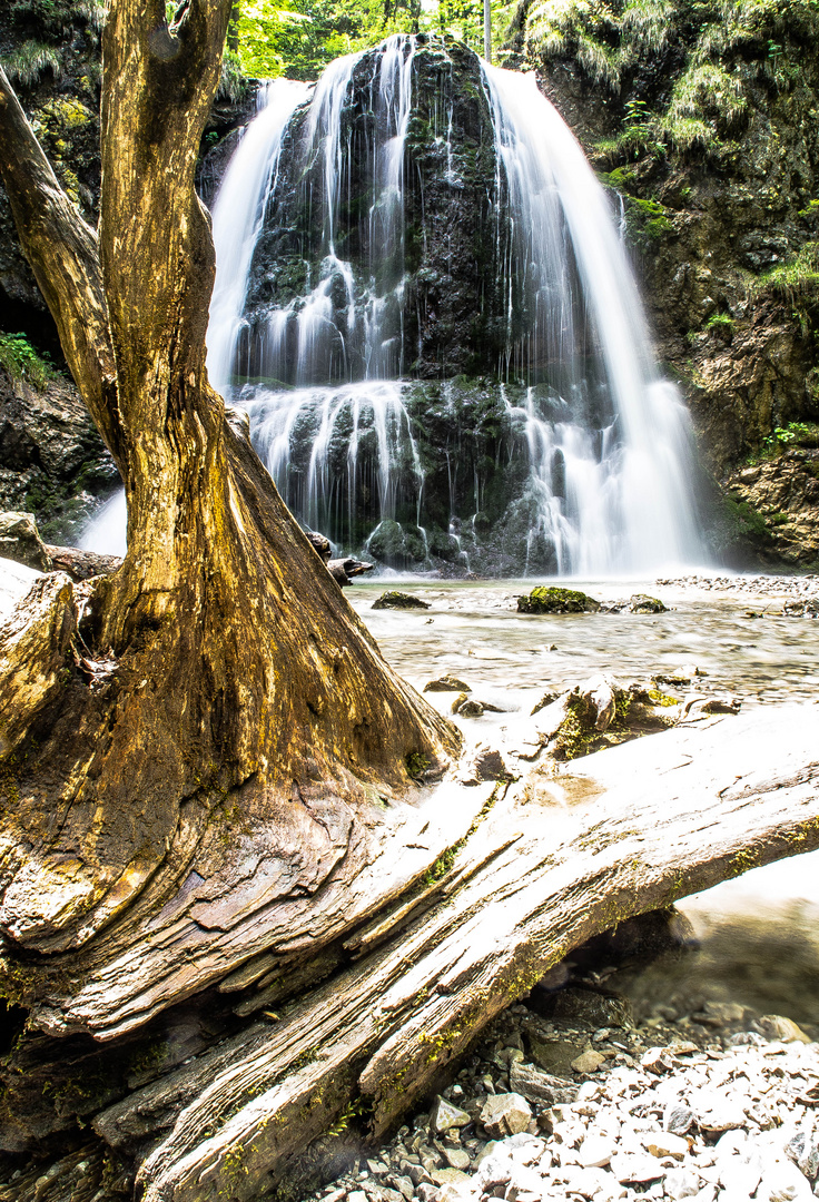 Wasserfall am Schliersee