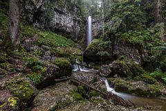 Wasserfall am Tegernsee