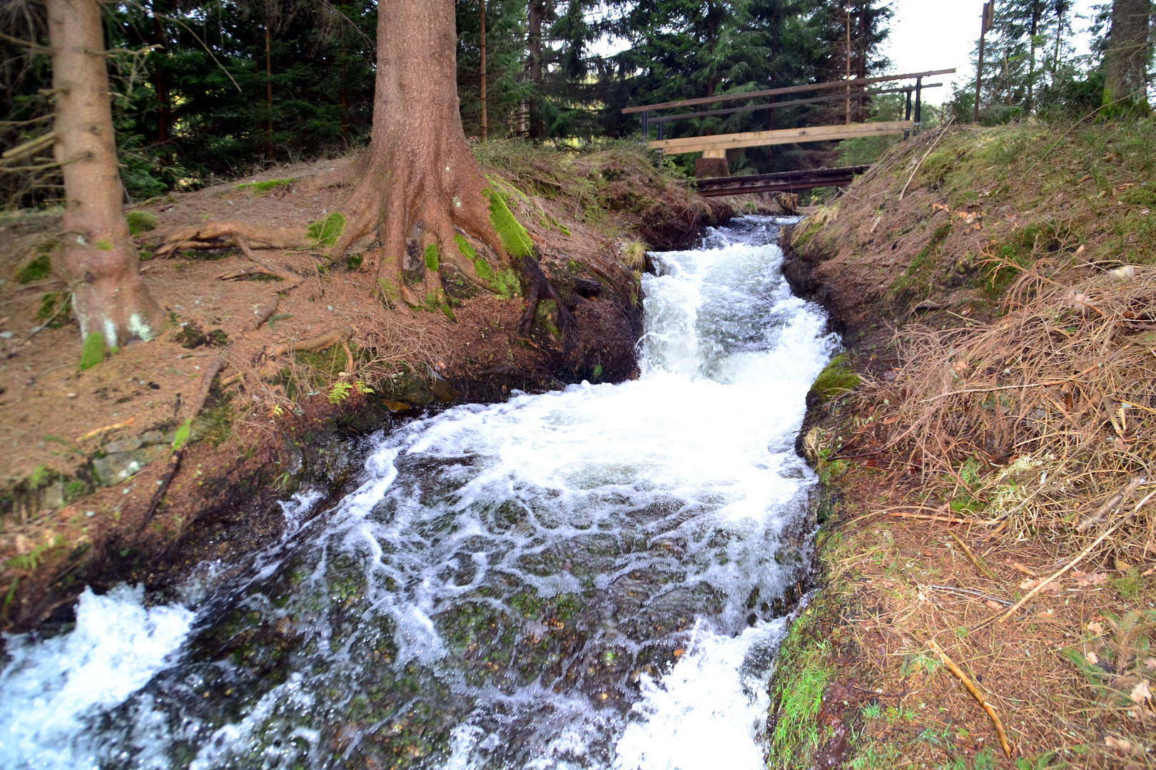 Wasserfall am Thierteich...