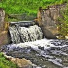 Wasserfall an der Aa in Hopsten