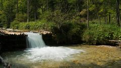 Wasserfall an der Alm