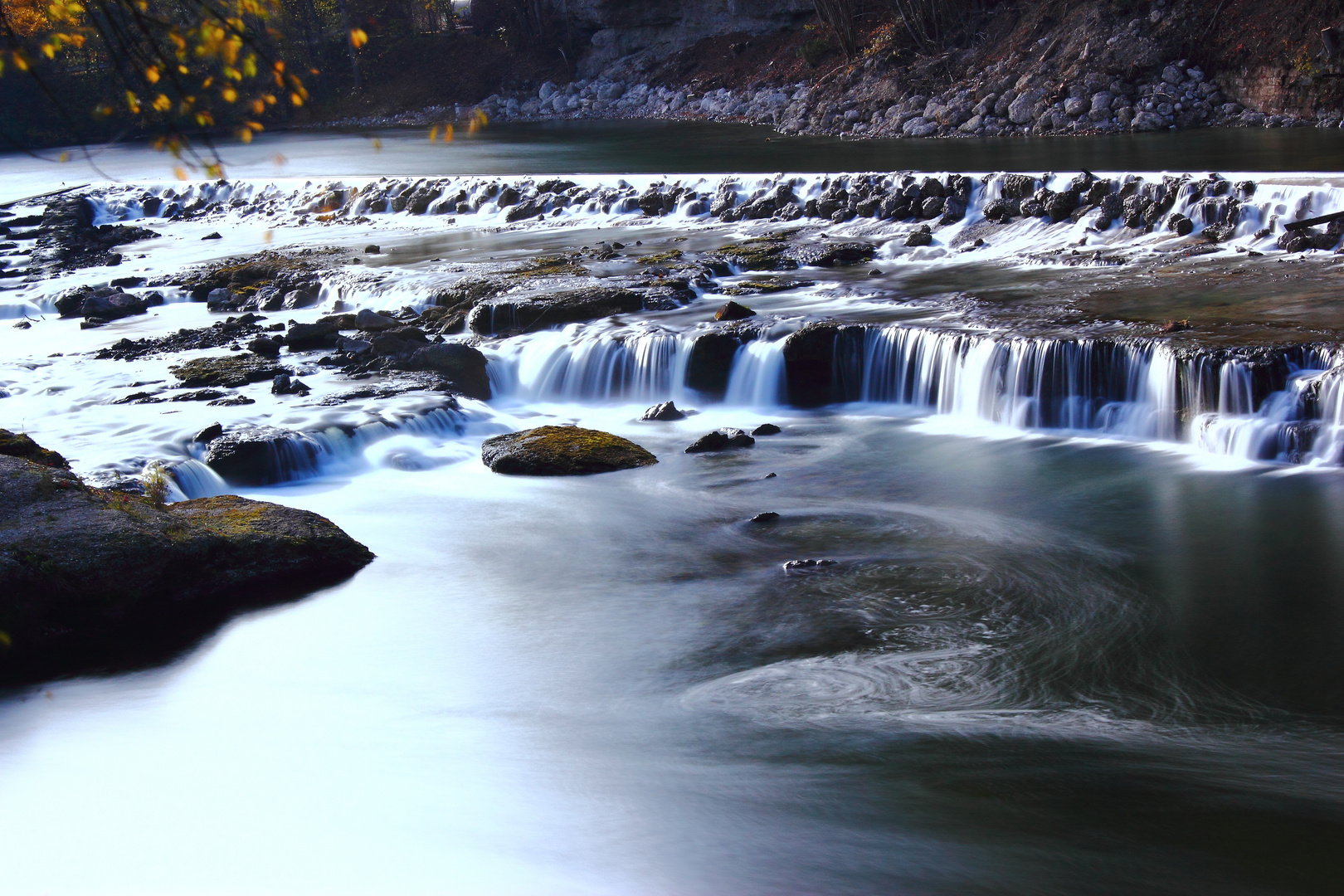 Wasserfall an der Alz