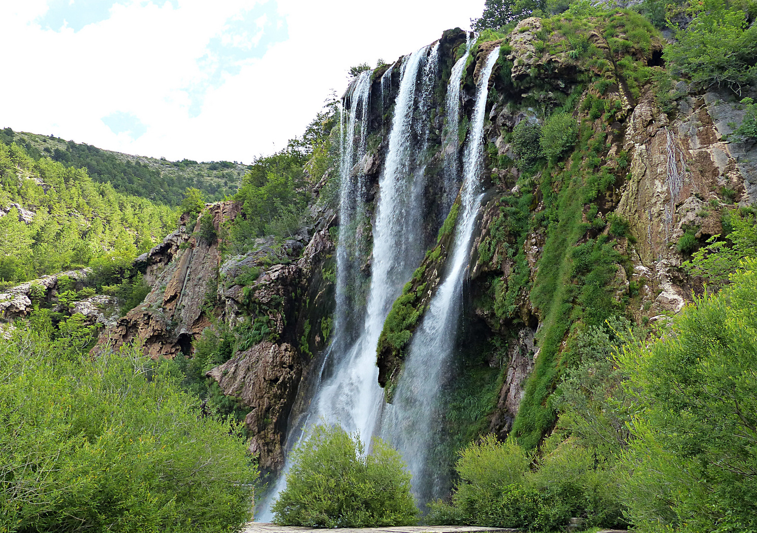 Wasserfall an der Krka