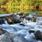 Wasserfall an der Leitha