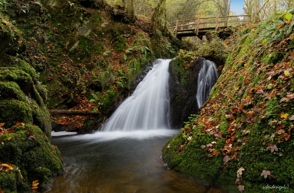 Wasserfall an der "Wilden Endert"