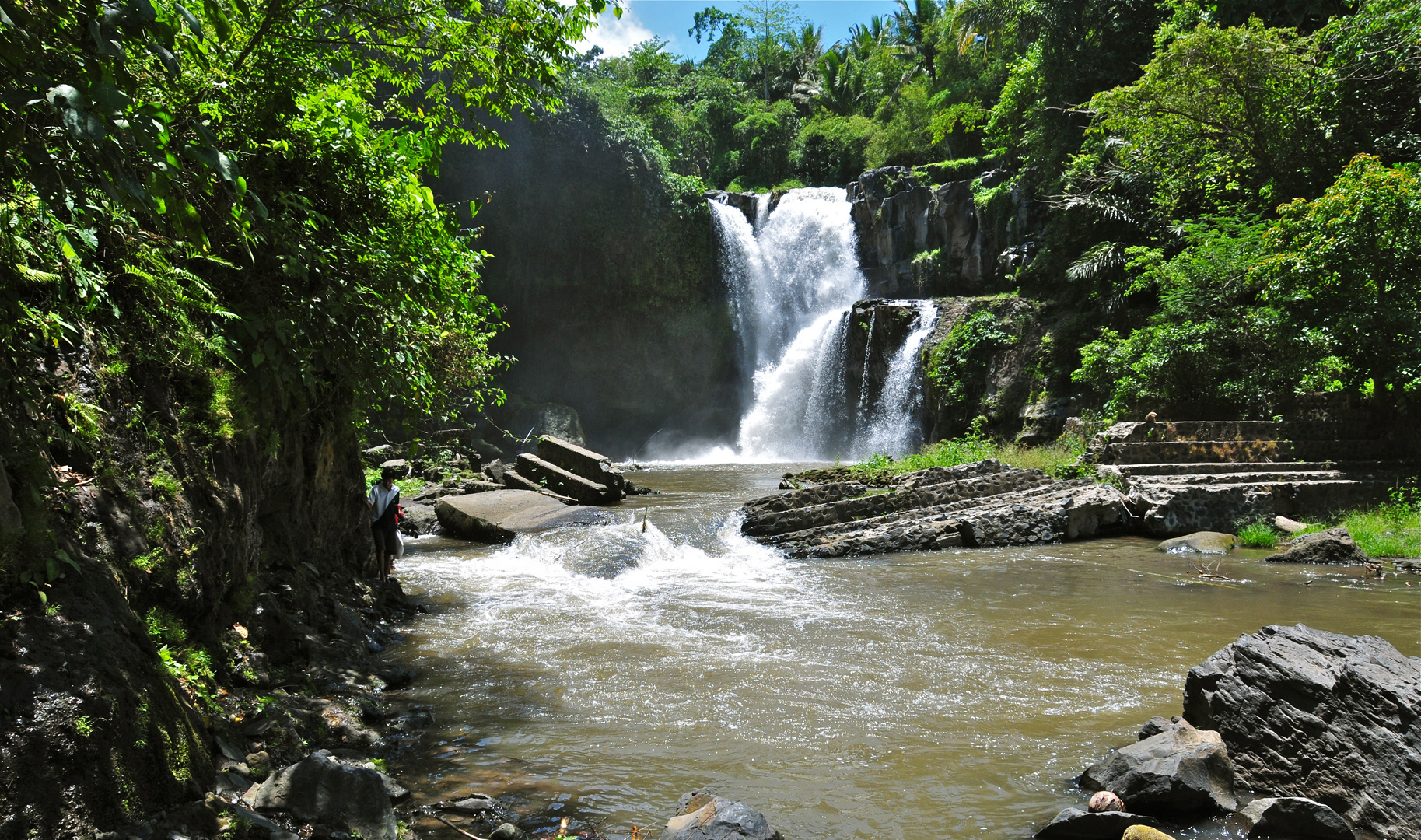Wasserfall auf Bali II