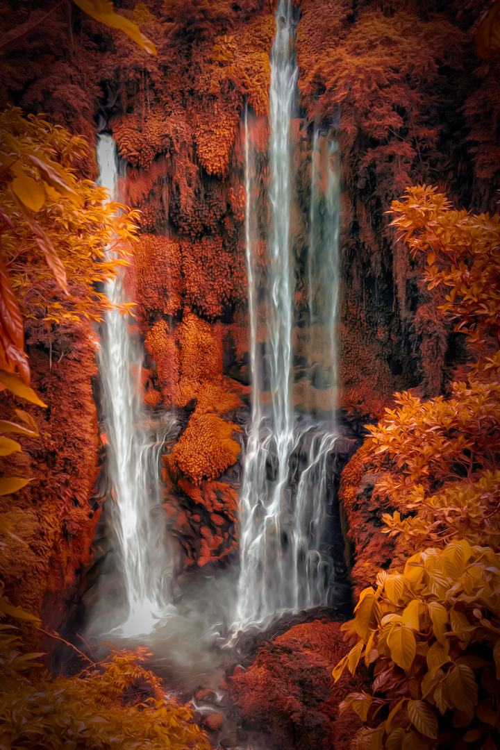 Wasserfall auf Bali II