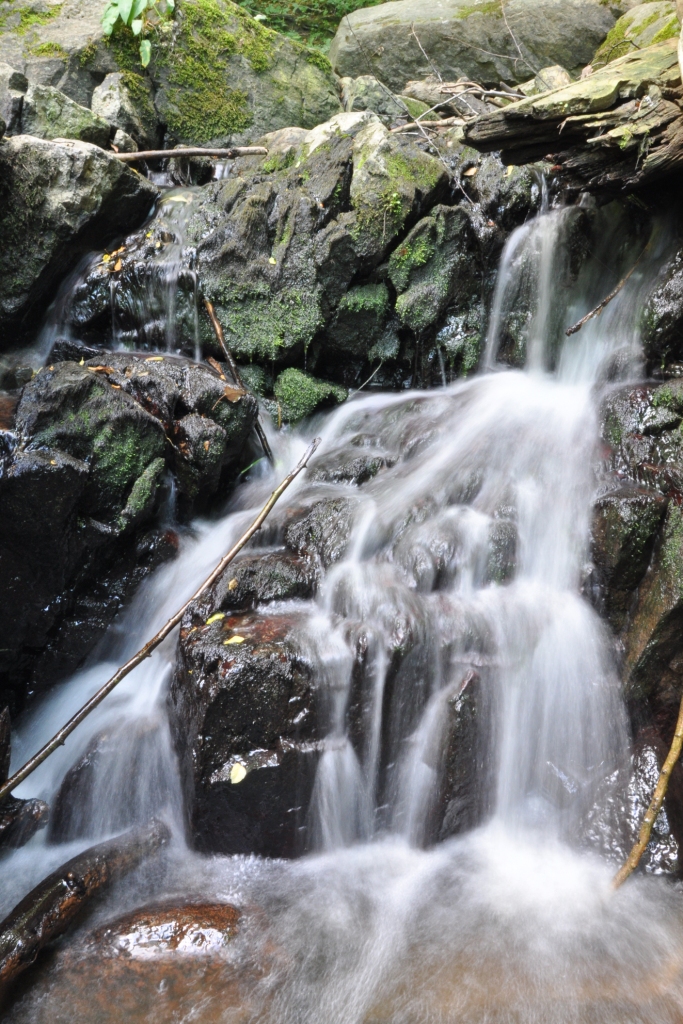 Wasserfall auf Bornholm...