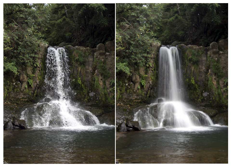 Wasserfall auf Coromandel