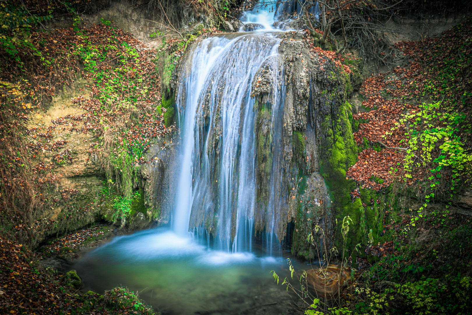 Wasserfall auf der Schwäbischen Alb