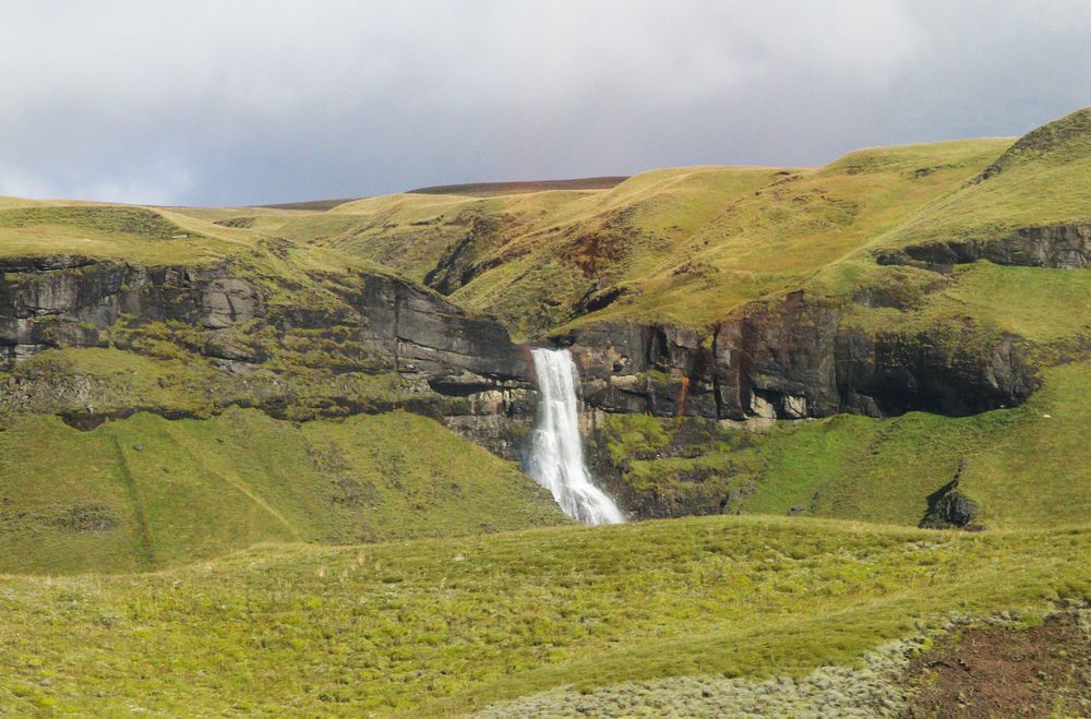 Wasserfall auf Island - 1