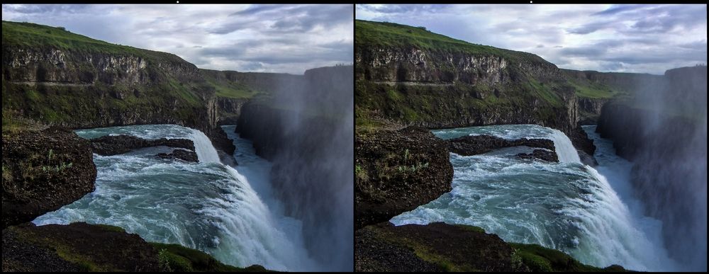 Wasserfall auf Island