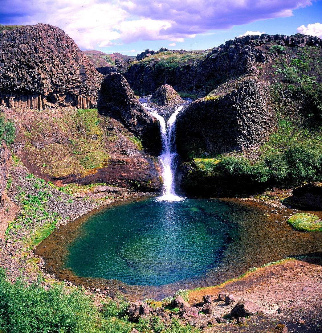 Wasserfall Auf Island Foto And Bild Natur Bilder Auf Fotocommunity 