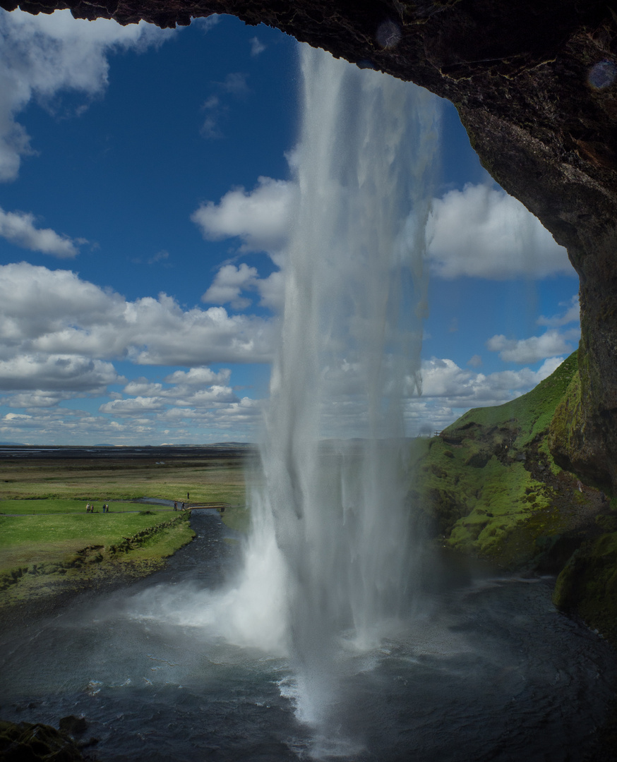 Wasserfall auf Island