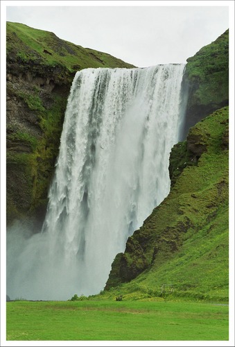 Wasserfall auf Island