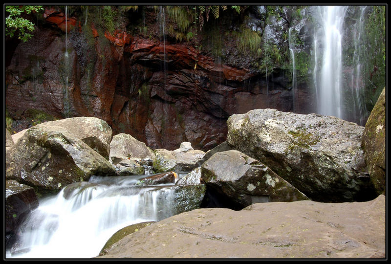 Wasserfall auf Madeira