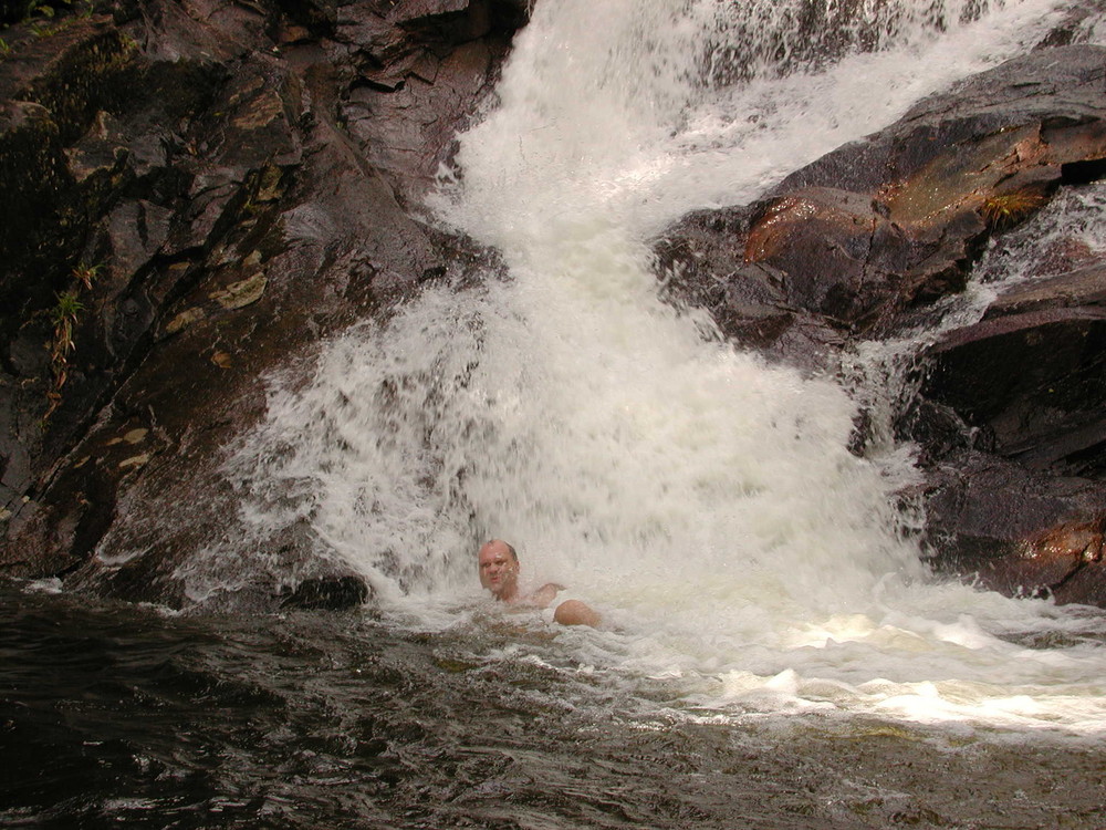 Wasserfall auf Mahe (2)