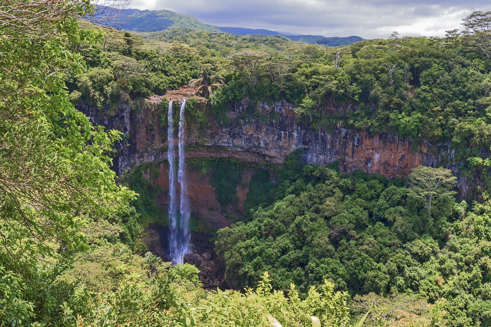 Wasserfall auf Mauritius