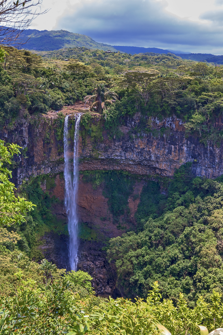 Wasserfall auf Mauritius